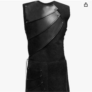 Men's Medieval Sleeveless Waistcoats Costume Renaissance Victorian Waistcoats